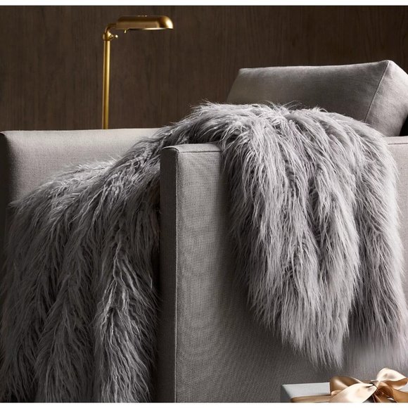 Restoration Hardware Bedding Restoration Hardware Tibetan Faux Fur